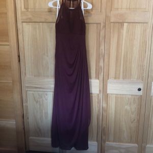 David’s Bridal sz 8, Wine brides maid formal